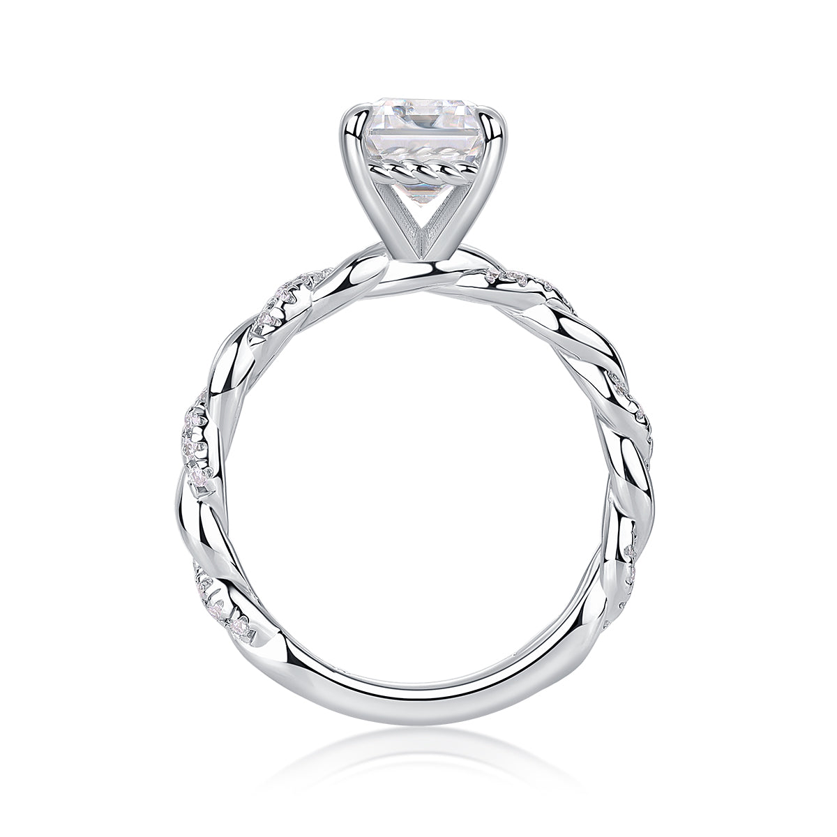 Carissie Ring MF216624 - Silver Side View