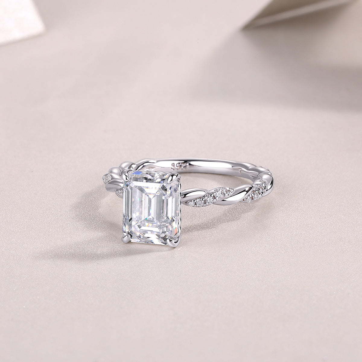 Carissie Ring MF216624 - Silver Angle View
