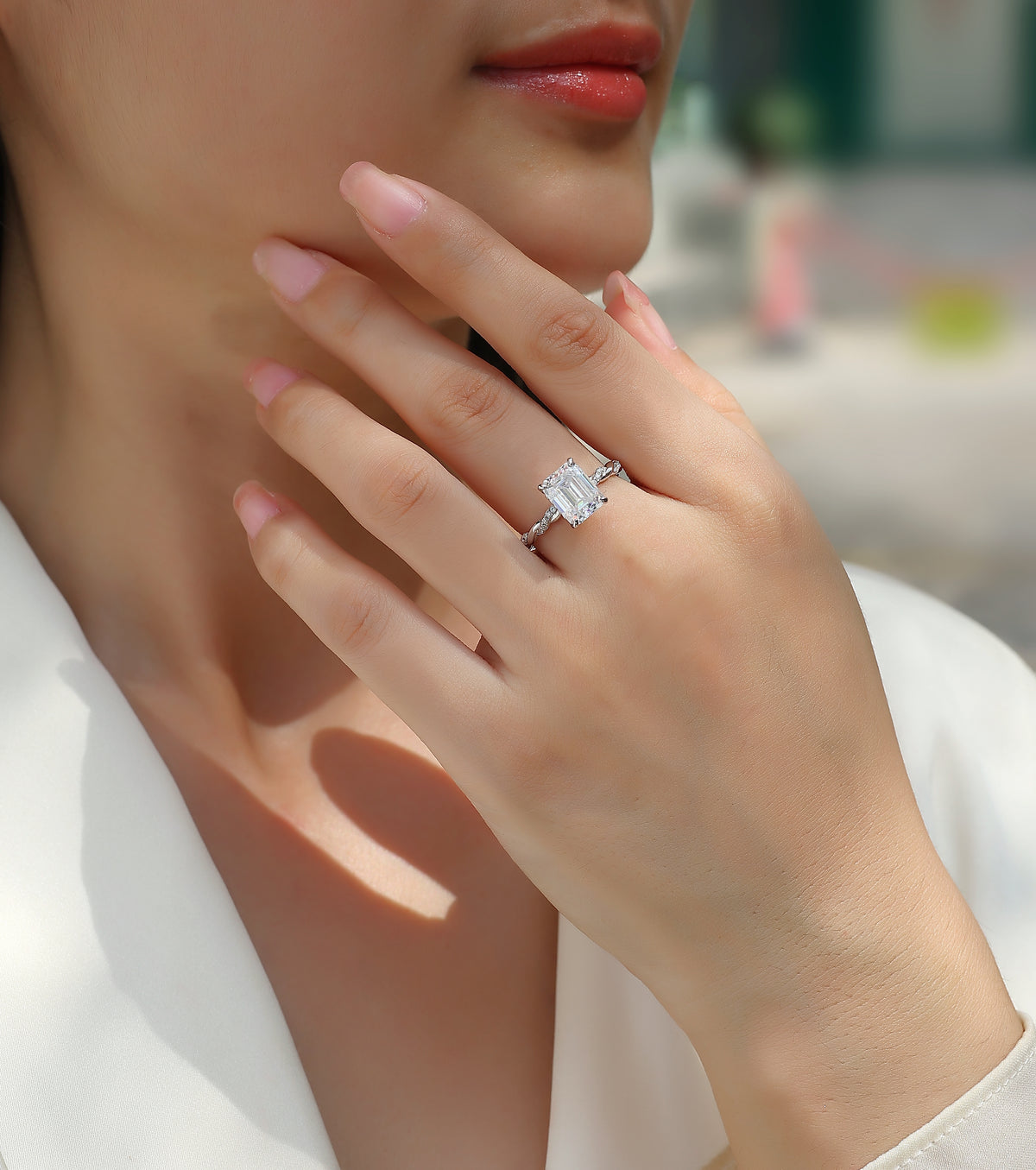 Carissie Ring MF216624 - Silver On Model