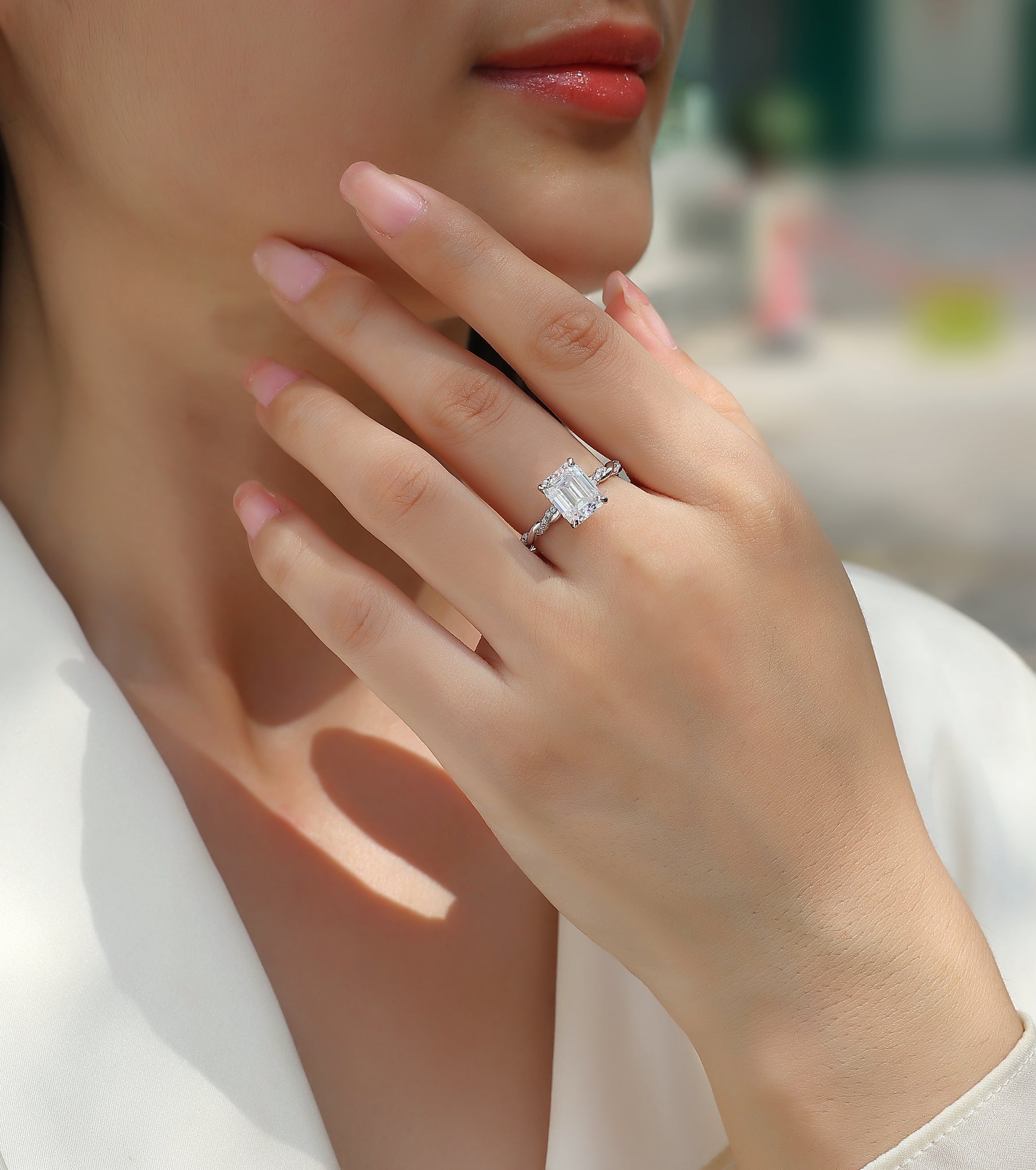 Carissie Ring MF216624 - Silver On Model