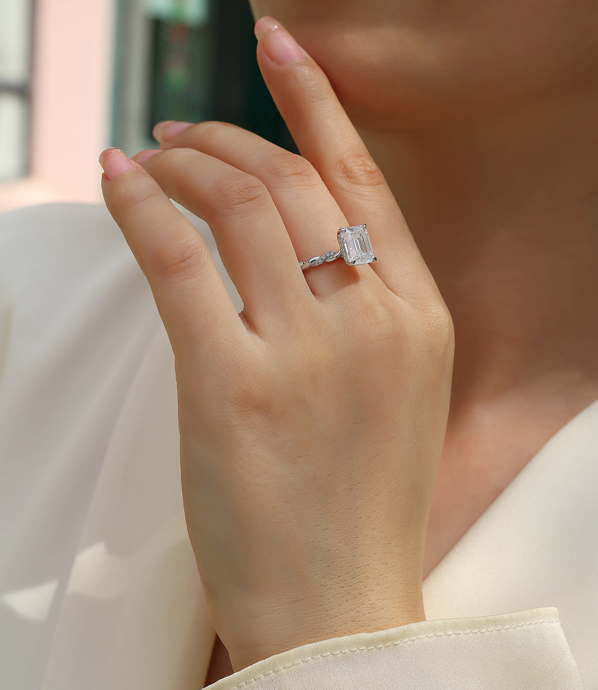 Carissie Ring MF216624 - Silver On Model