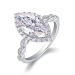 Carissie Ring MF216635 - Silver Angle View