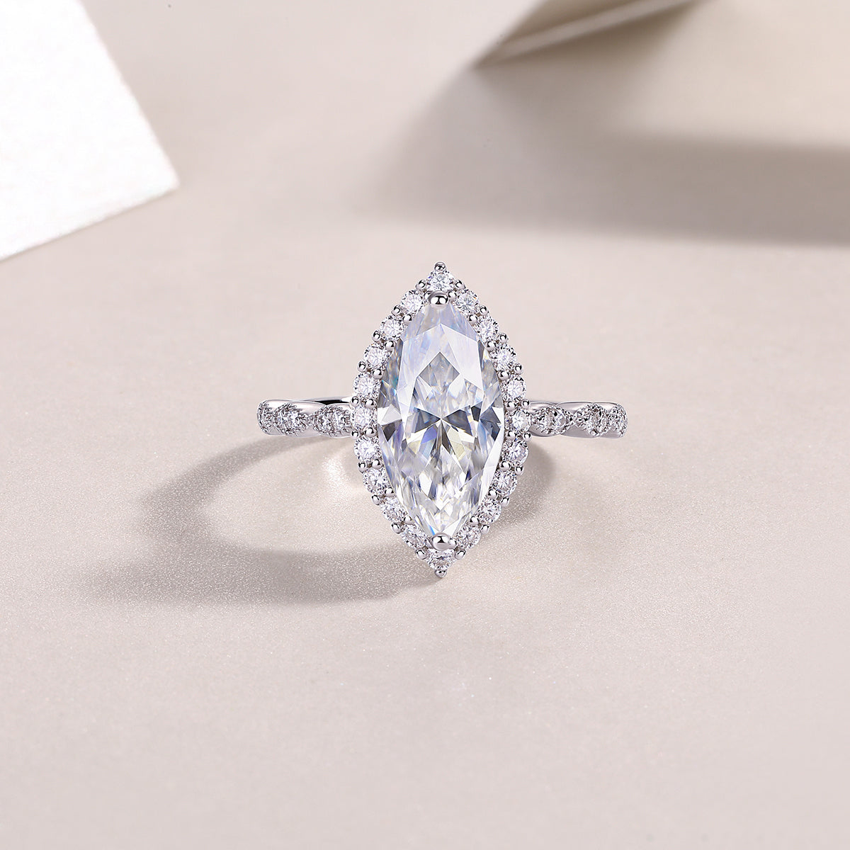 Carissie Ring MF216635 - Silver Angle View