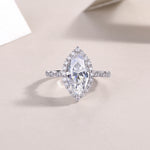Carissie Ring MF216635 - Silver Angle View