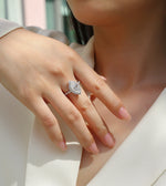 Carissie Ring MF216635 - Silver On Model
