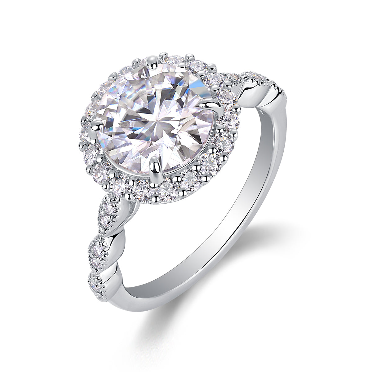 Carissie Ring MF216636 - Silver Angle View