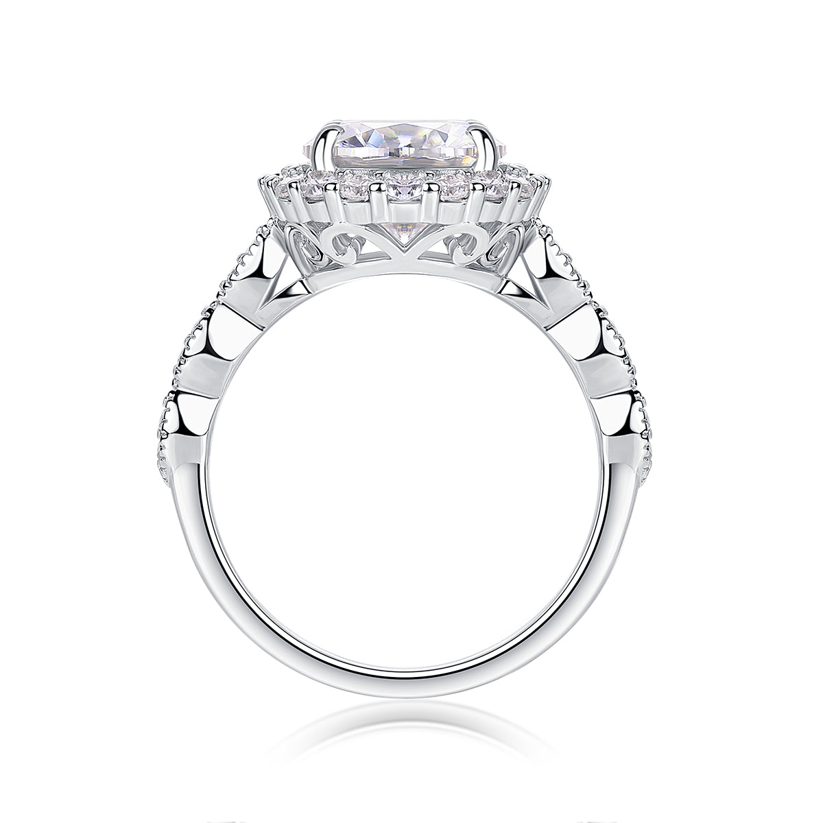 Carissie Ring MF216636 - Silver Side View