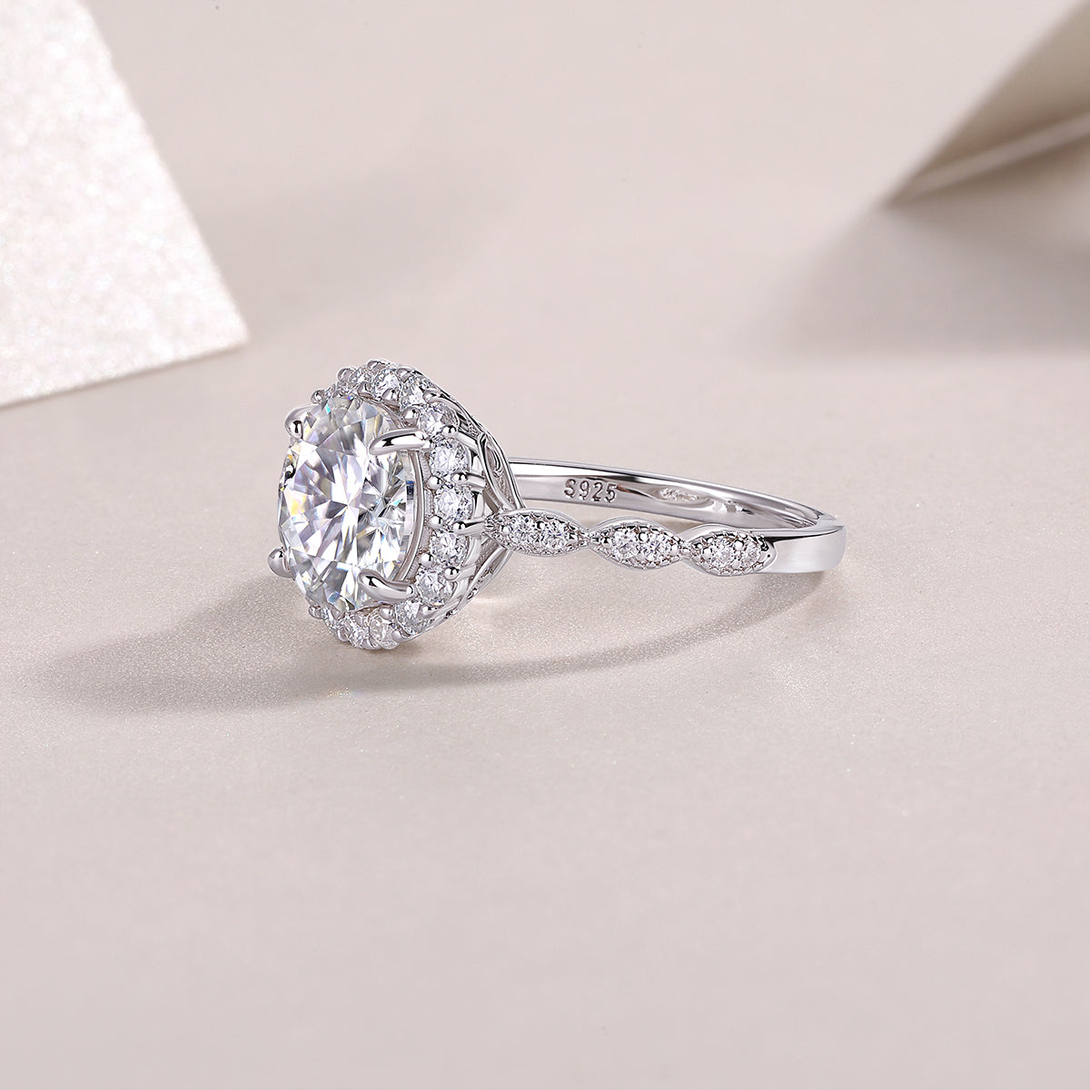 Carissie Ring MF216636 - Silver Angle View