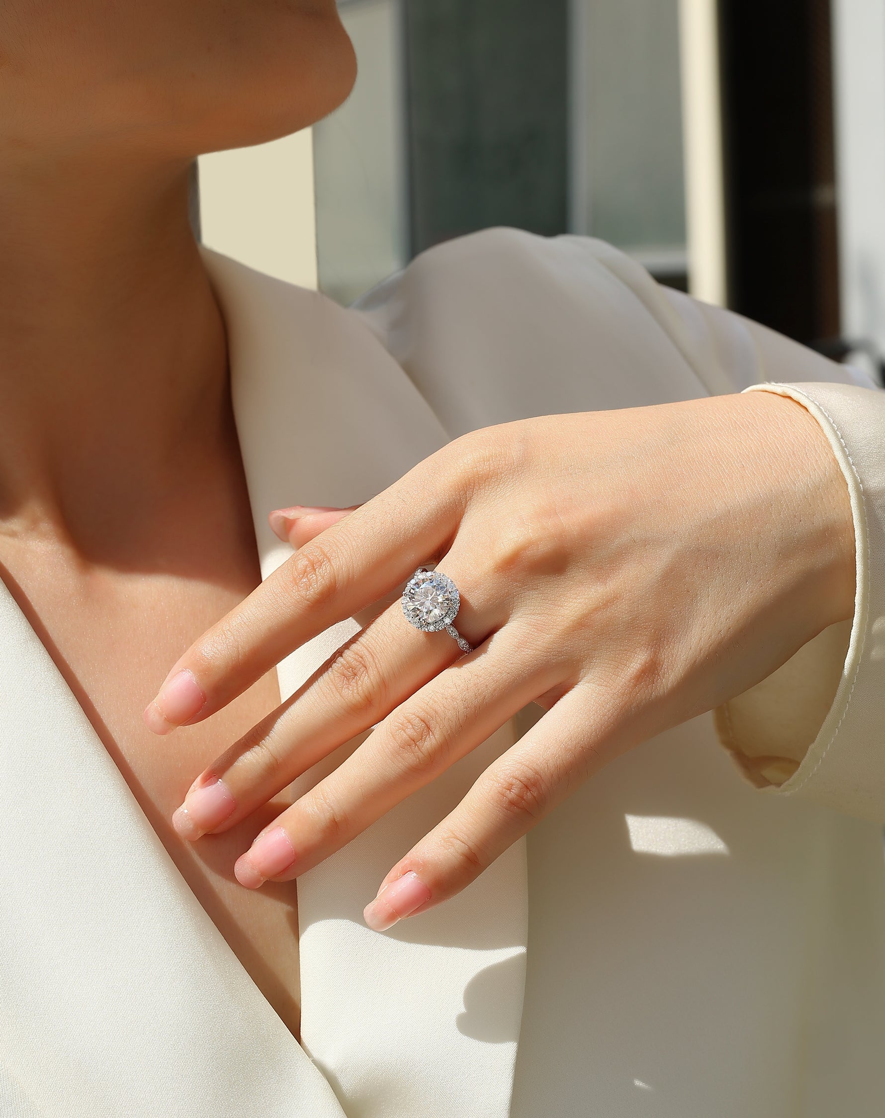 Carissie Ring MF216636 - Silver On Model