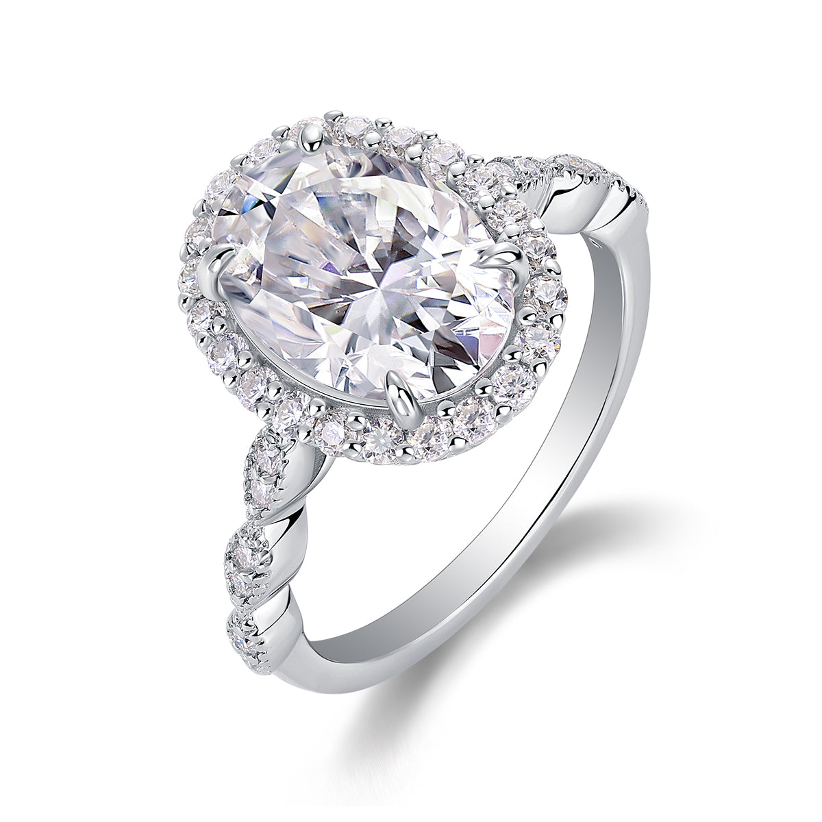 Carissie Ring MF216638 - Silver Angle View