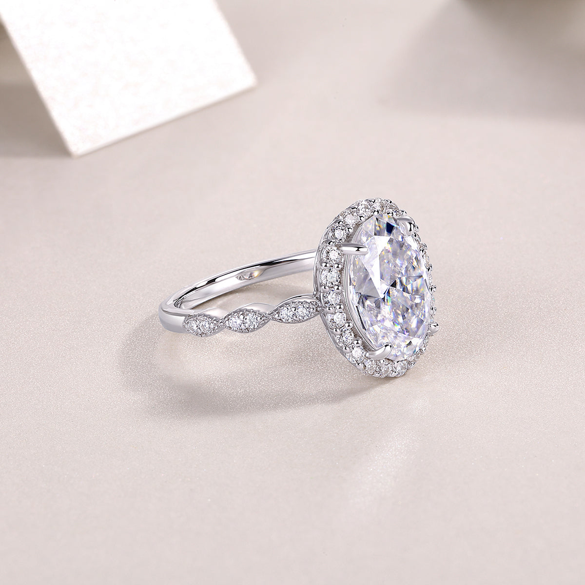 Carissie Ring MF216638 - Silver Angle View
