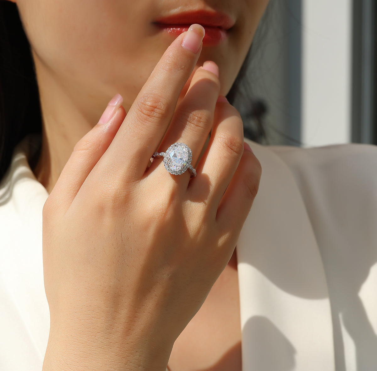 Carissie Ring MF216638 - Silver On Model