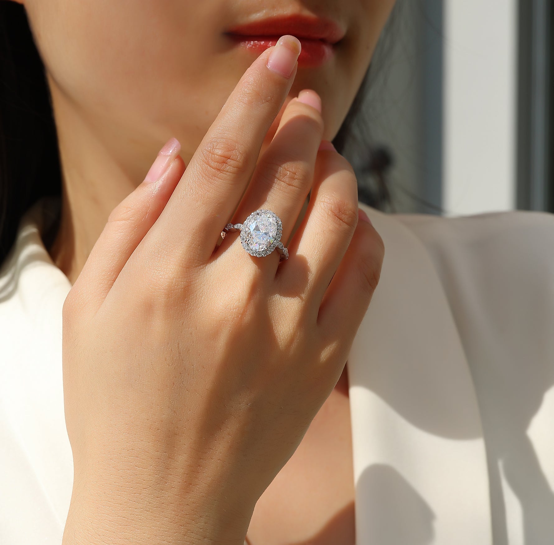 Carissie Ring MF216638 - Silver On Model