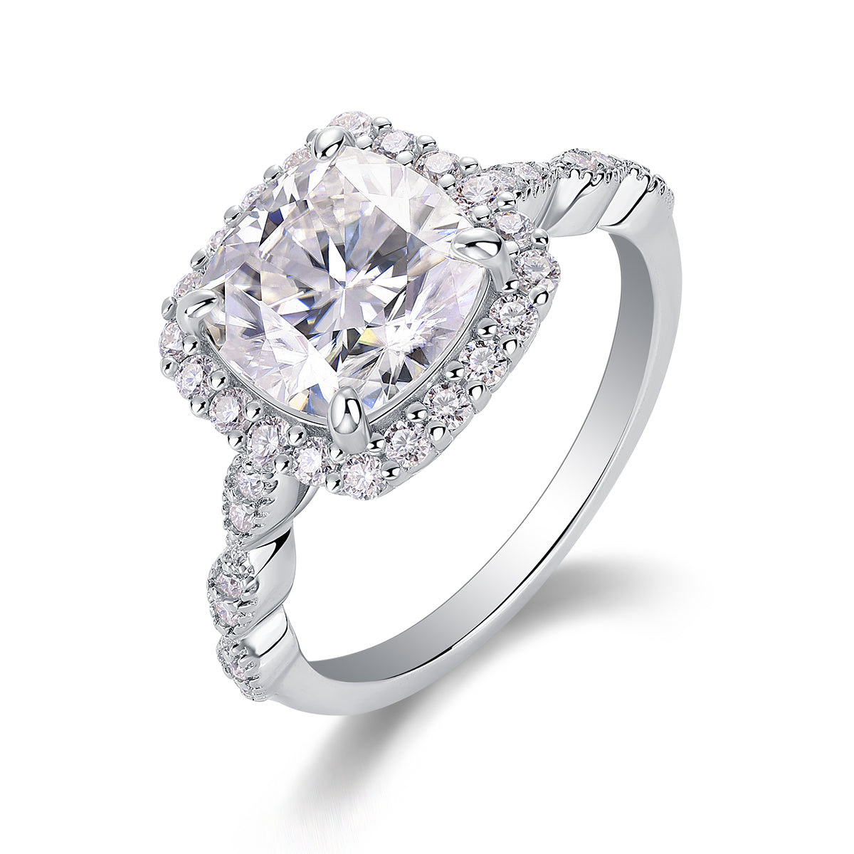 Carissie Ring MF216639 - Silver Angle View