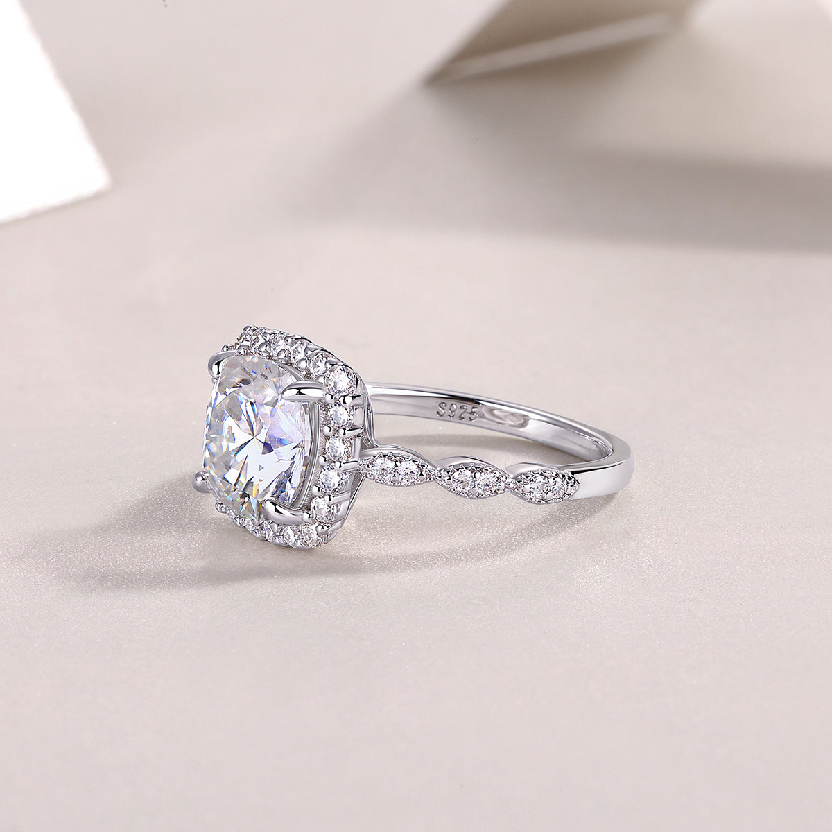 Carissie Ring MF216639 - Silver Angle View