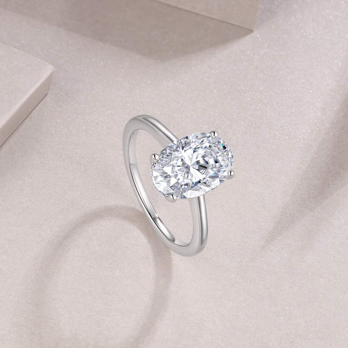 Carissie Ring MF216640 - Silver Angle View