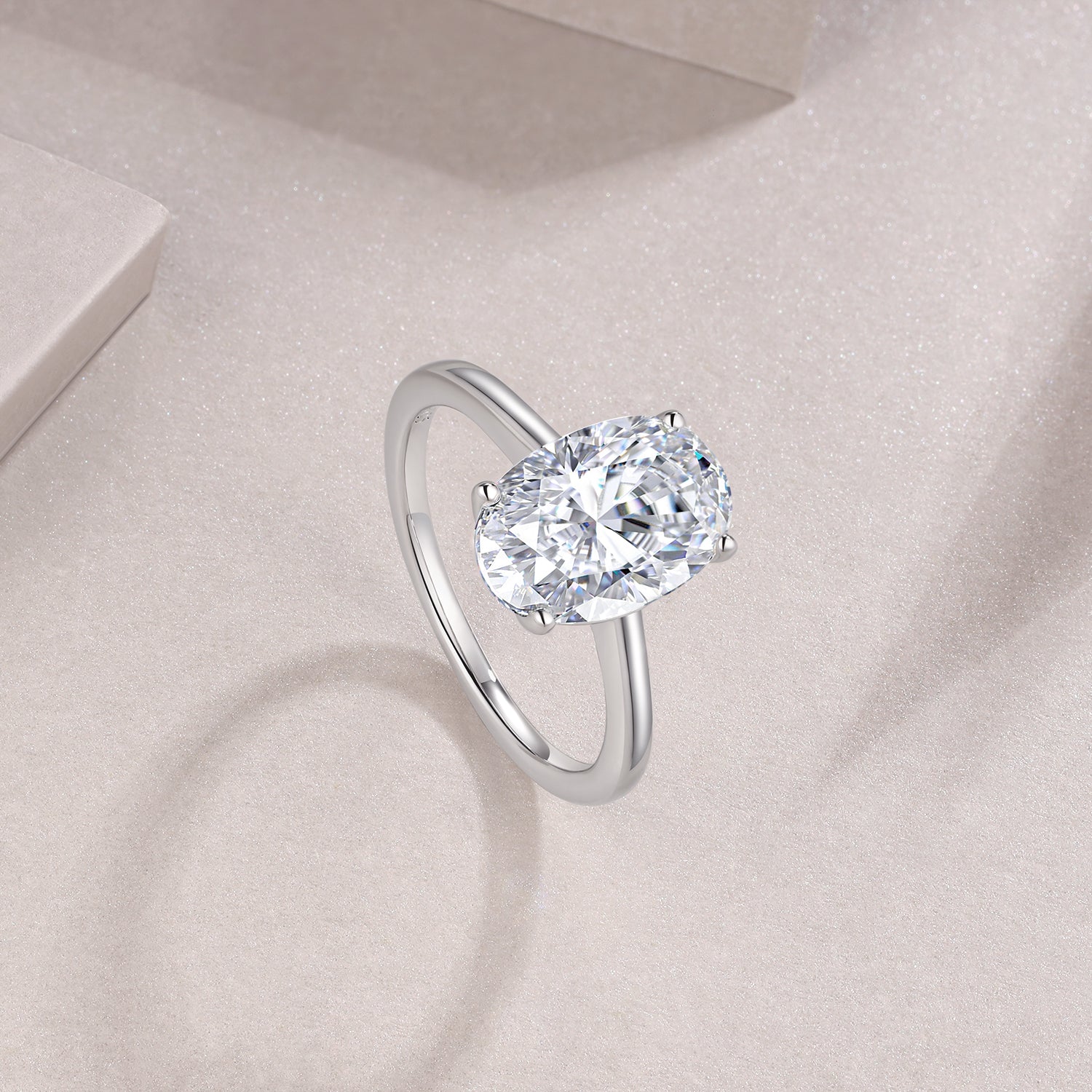 Carissie Ring MF216640 - Silver Angle View