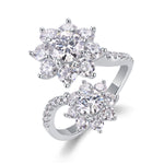 Carissie Ring MF216641 - Silver Angle View
