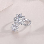 Carissie Ring MF216641 - Silver Angle View