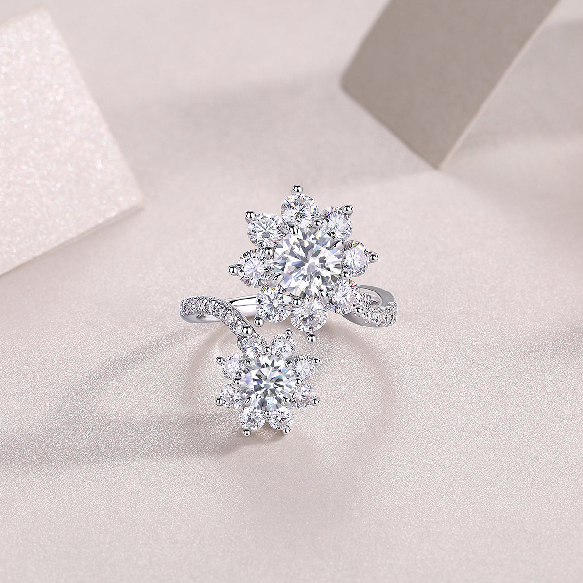 Carissie Ring MF216641 - Silver Angle View