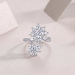 Carissie Ring MF216641 - Silver Angle View