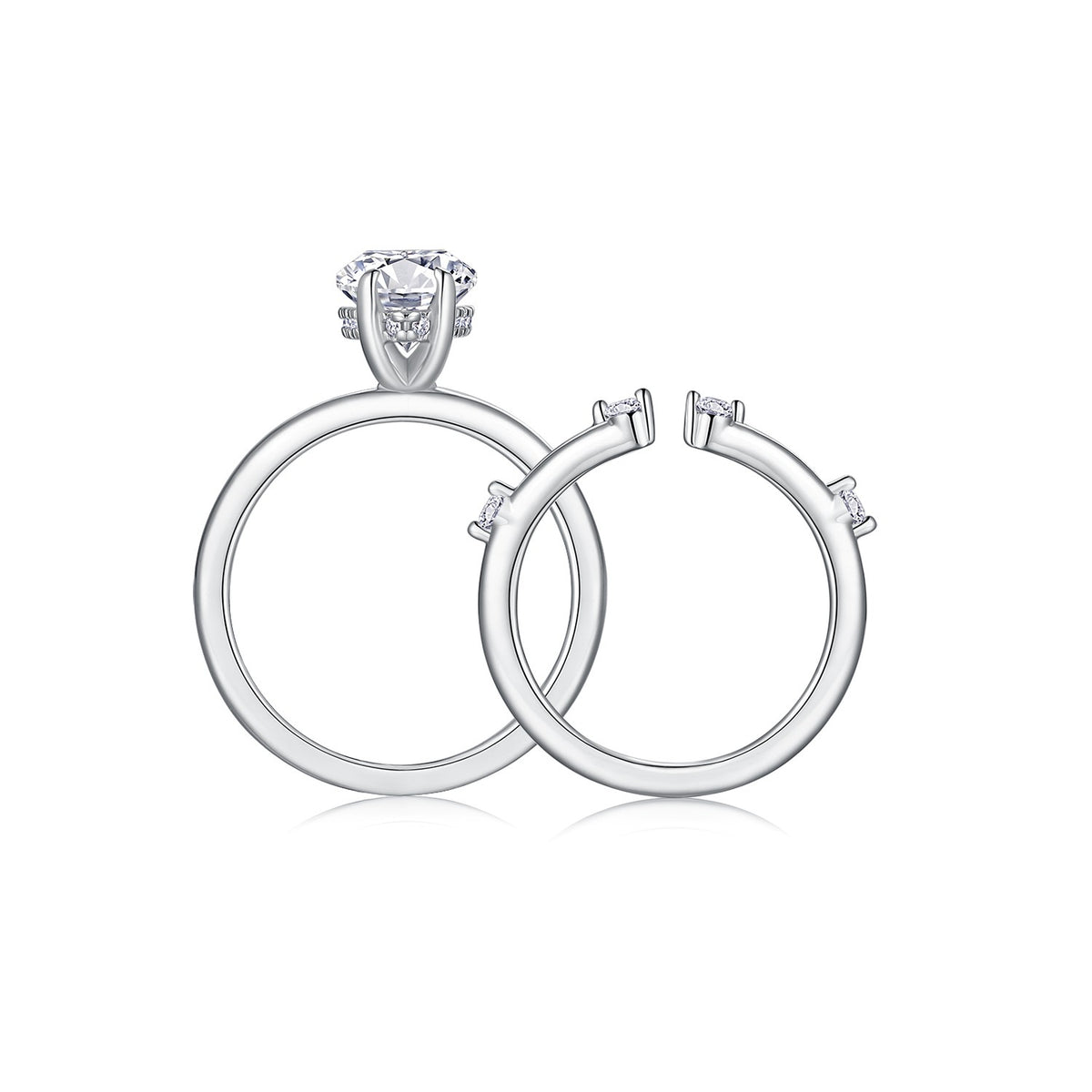 Carissie Ring MF216644 - Silver Side View
