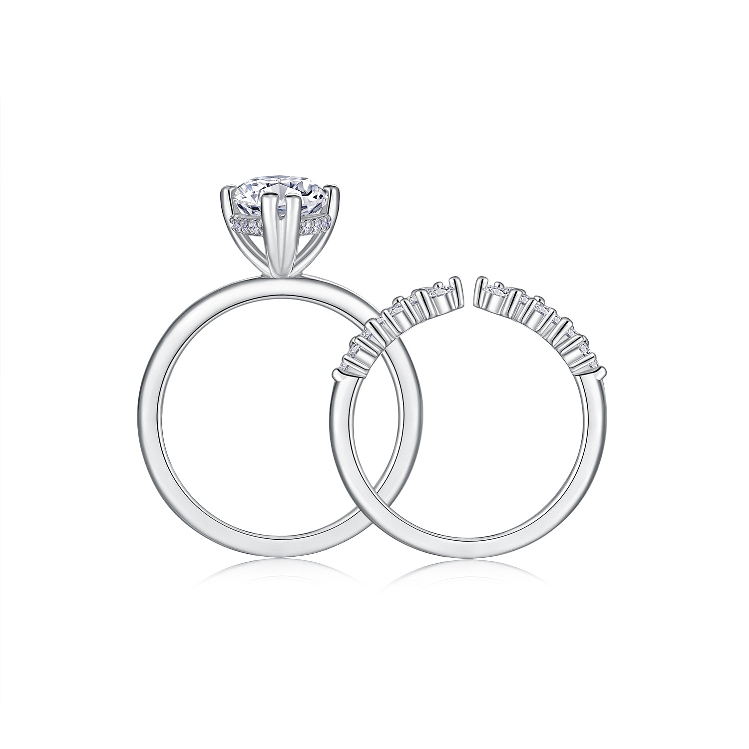 Carissie Ring MF216645 - Silver Side View