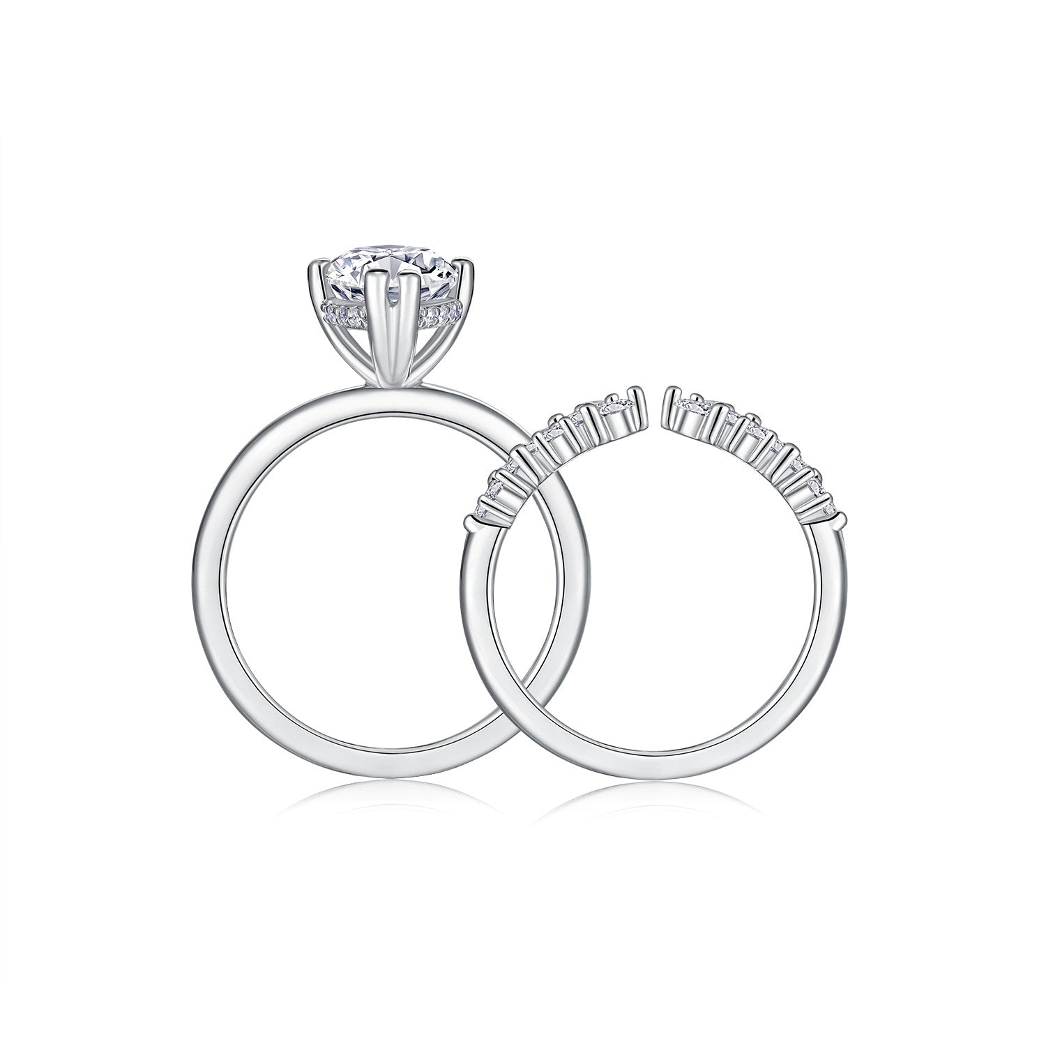 Carissie Ring MF216645 - Silver Side View