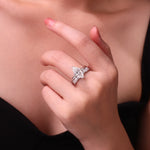 Carissie Ring MF216645 - Silver On Model