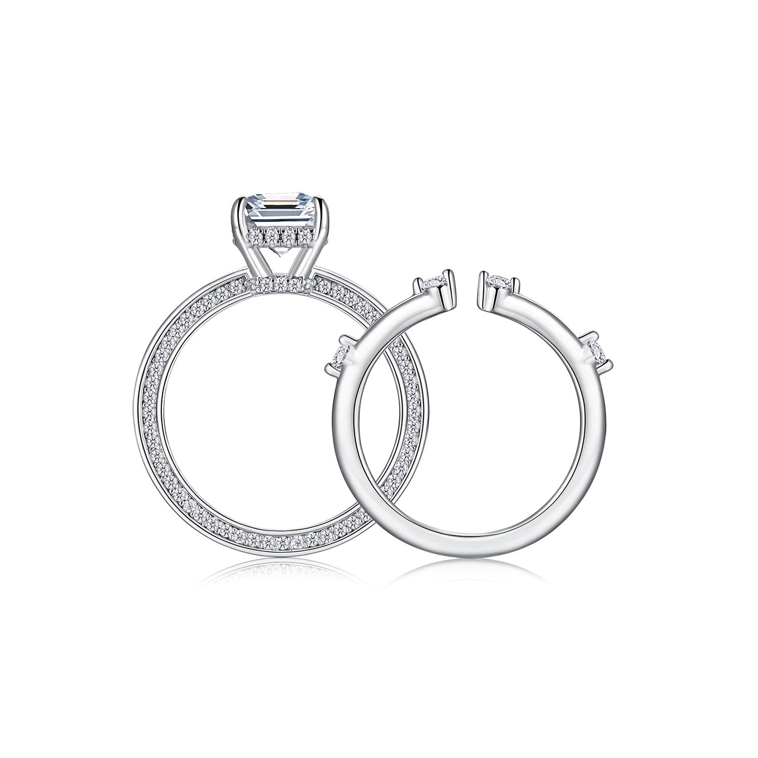 Carissie Ring MF216647 - Silver Angle View