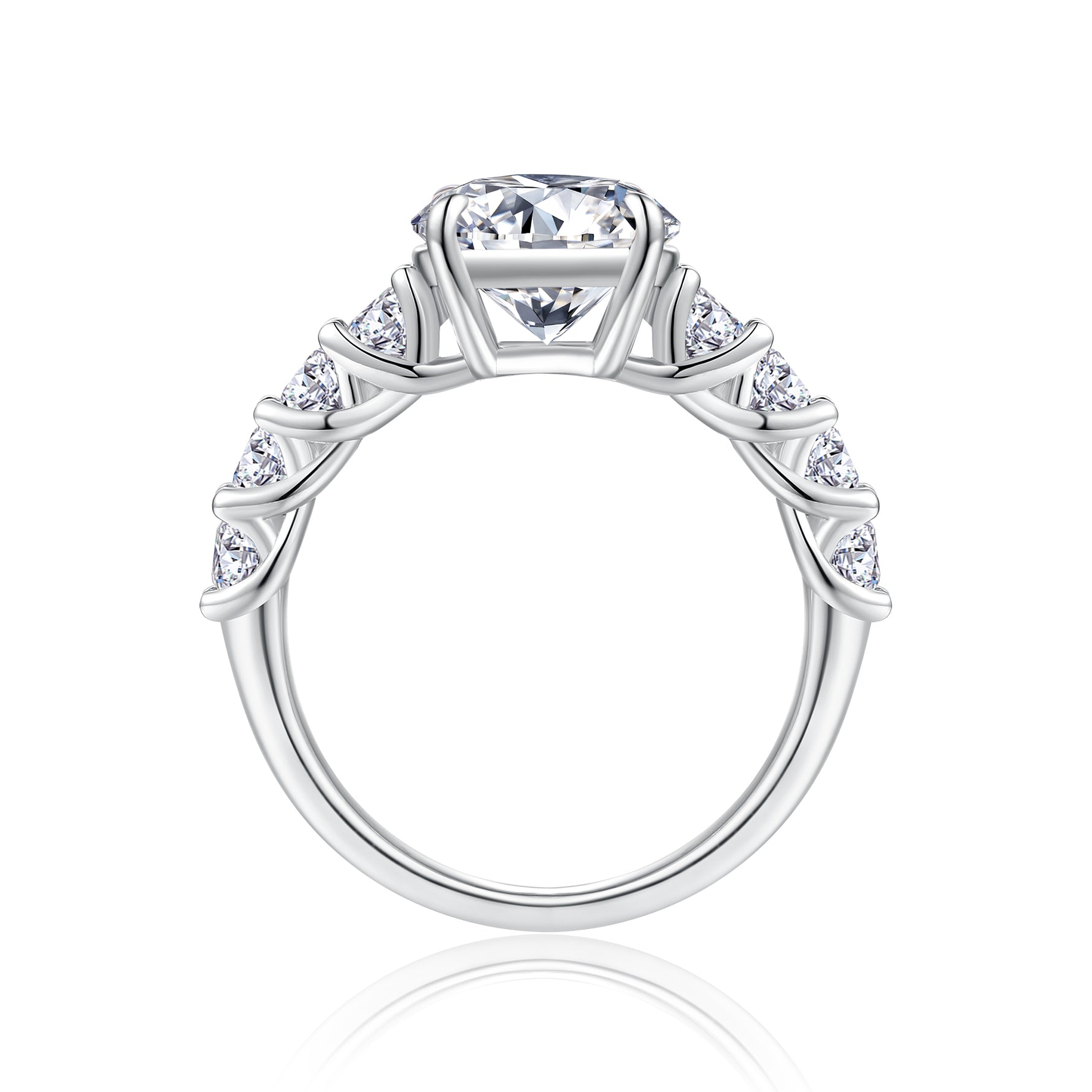 Carissie Ring MF216662 - Silver Side View