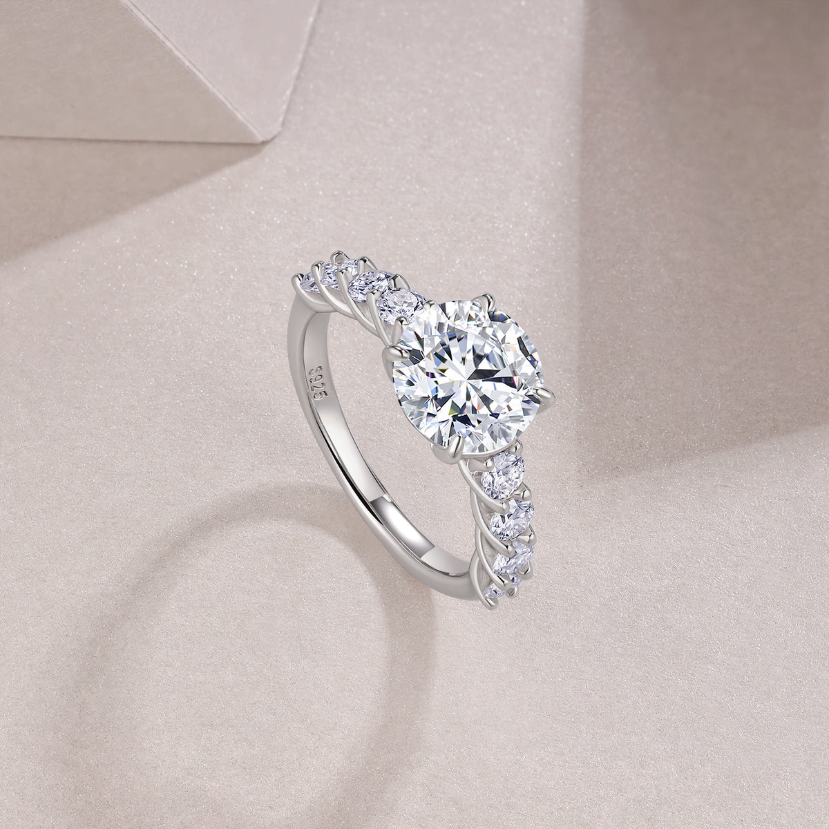 Carissie Ring MF216662 - Silver Angle View