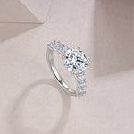 Carissie Ring MF216662 - Silver Angle View