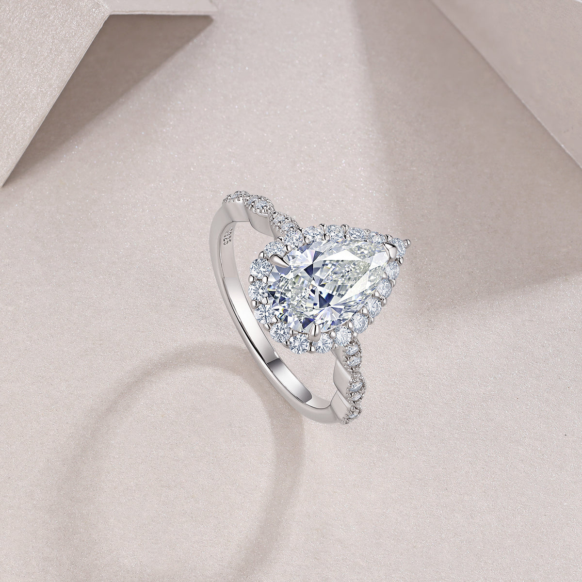 Carissie Ring MF216683 - Silver Angle View