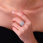 Carissie Ring MF216712 - Silver On Model