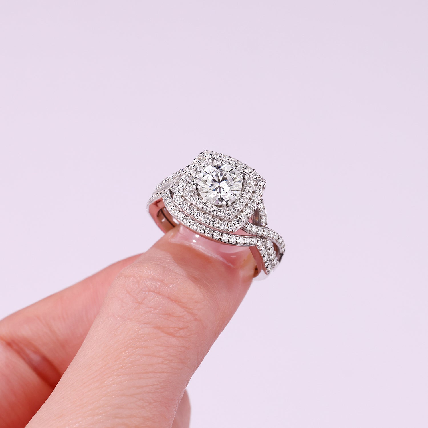 Carissie Ring MF216712 - Silver On Model