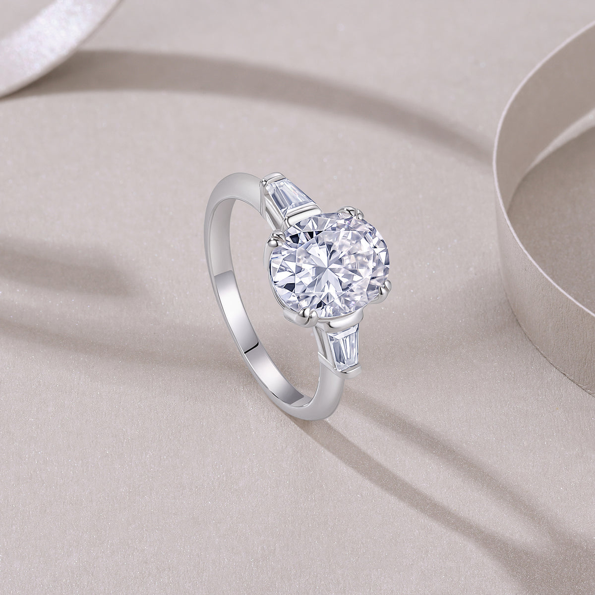 Carissie Ring MF216713 - Silver Angle View