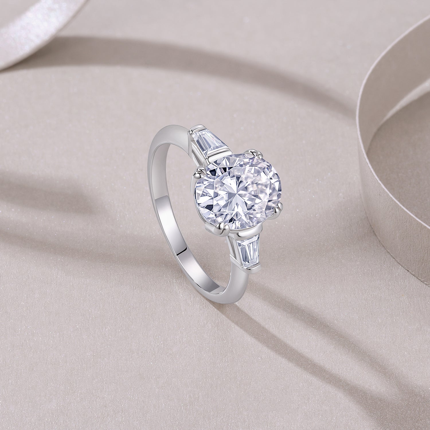 Carissie Ring MF216713 - Silver Angle View