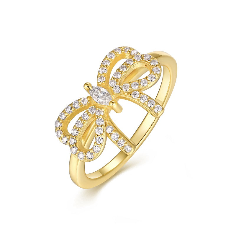 Carissie Ring MF216762 - Yellow Gold Angle View