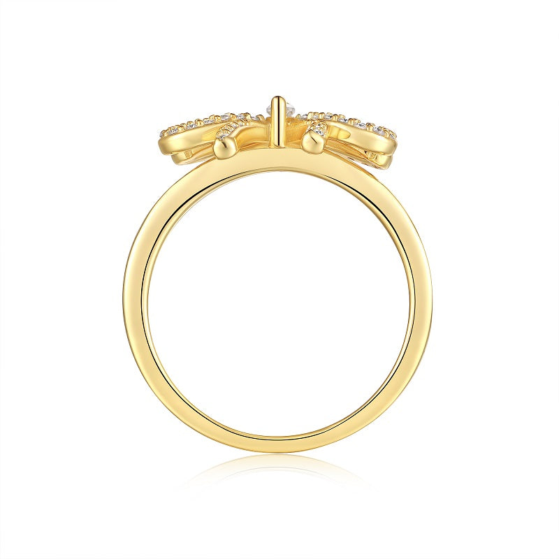 Carissie Ring MF216762 - Yellow Gold Side View