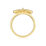 Carissie Ring MF216762 - Yellow Gold Side View