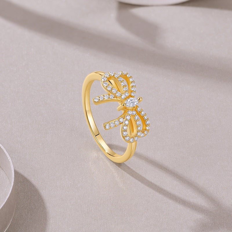 Carissie Ring MF216762 - Yellow Gold Angle View