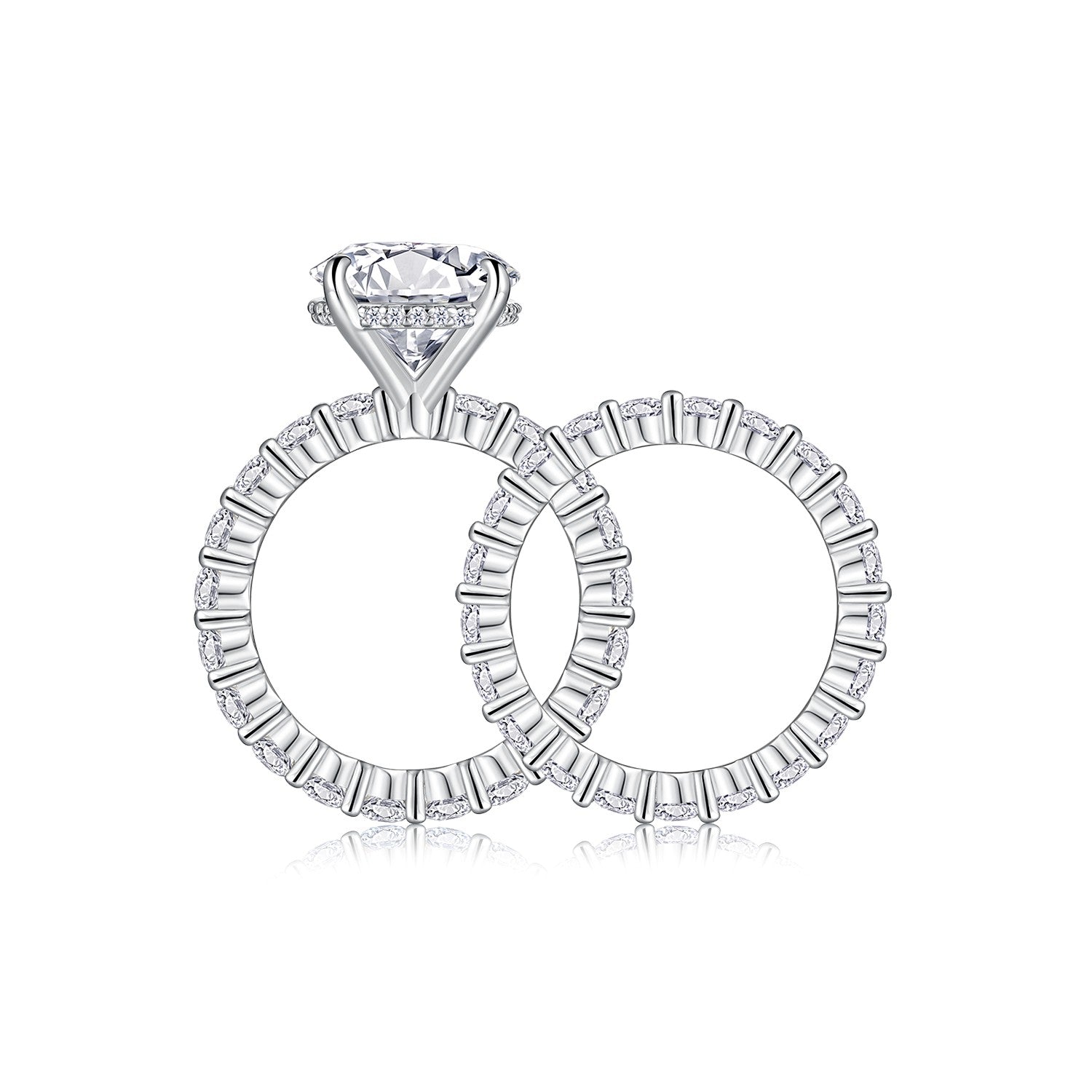 Carissie Ring MF216786 - Silver Side View