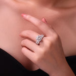 Carissie Ring MF216786 - Silver On Model
