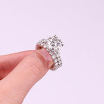 Carissie Ring MF216786 - Silver On Model