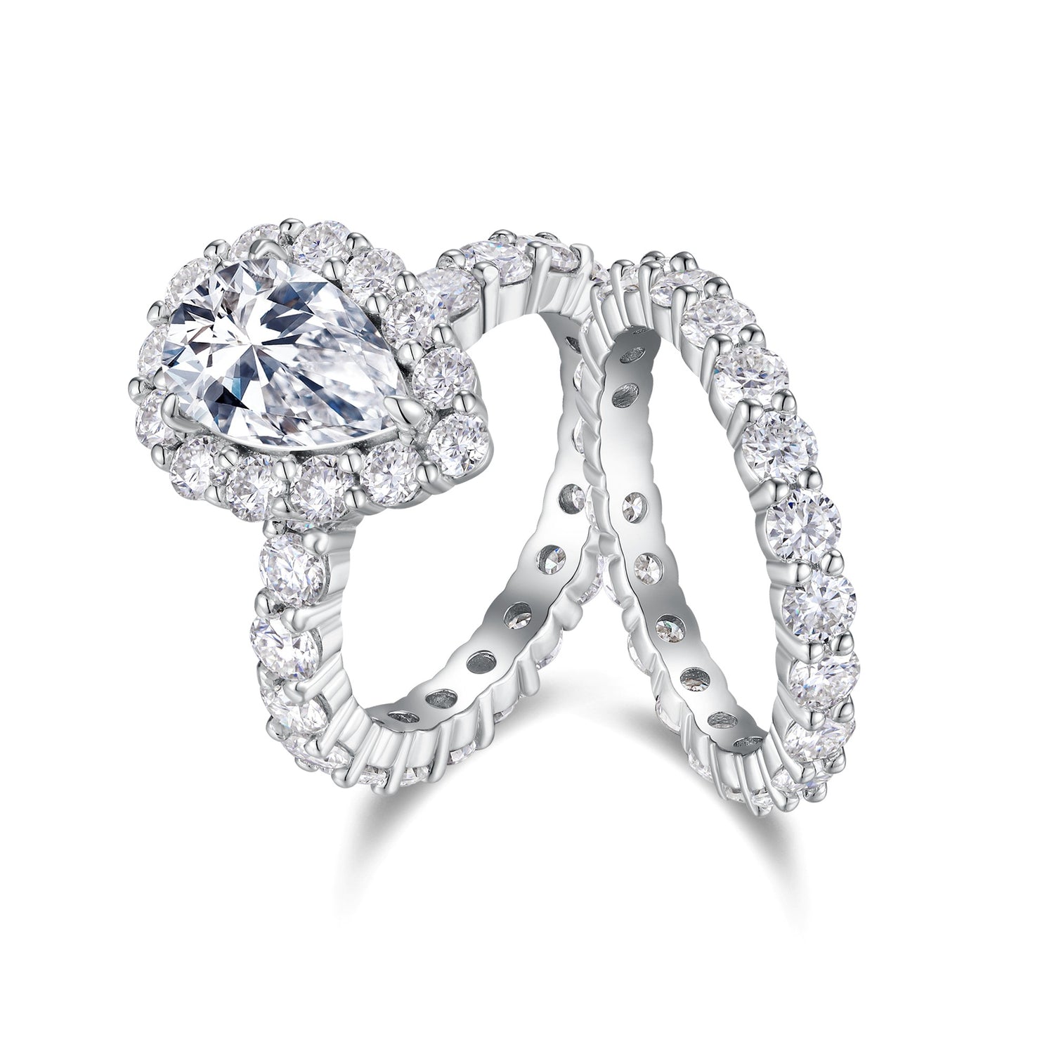 Carissie Ring MF216787 - Silver Angle View