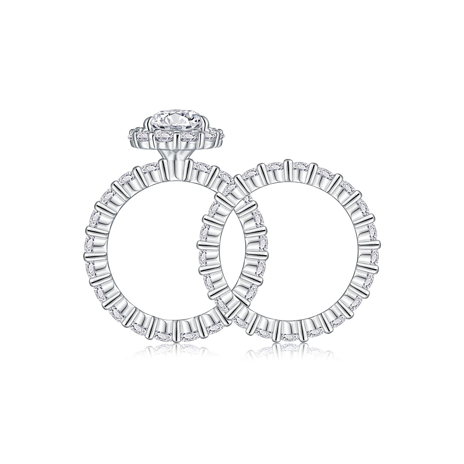 Carissie Ring MF216787 - Silver Side View