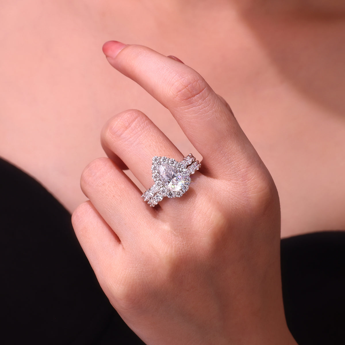 Carissie Ring MF216787 - Silver On Model