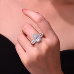 Carissie Ring MF216787 - Silver On Model