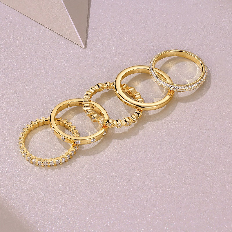 Carissie Ring MF216812 - Yellow Gold Group View
